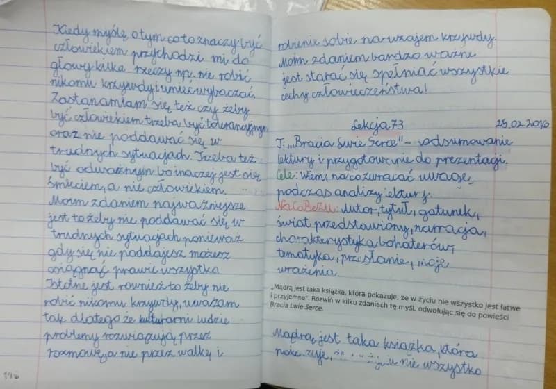 Czy warto być dobrym człowiekiem? Argumenty i przykłady w rozprawce