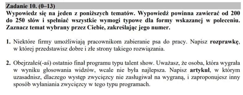 Jak napisać rozprawkę na maturze, aby uniknąć najczęstszych błędów